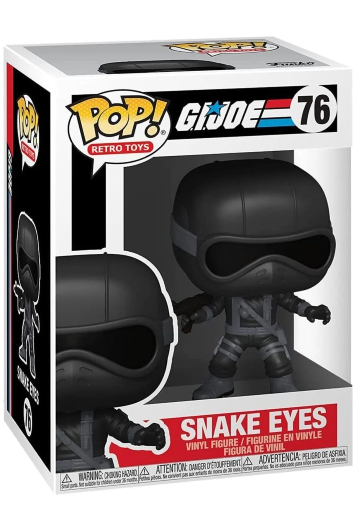 Funko Pop! G.I. Joe - V1 Snake Eyes Figür