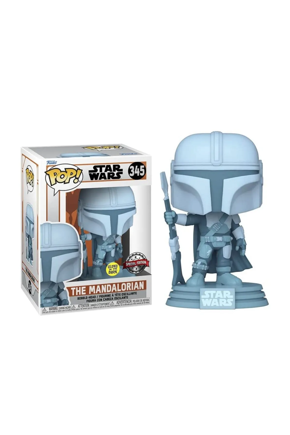 Funko Pop Star Wars The Mandalorian (Glow In The Dark)