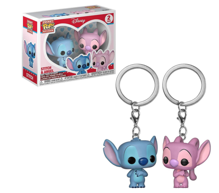 POP Anahtarlık Stitch & Angel Sevgili 