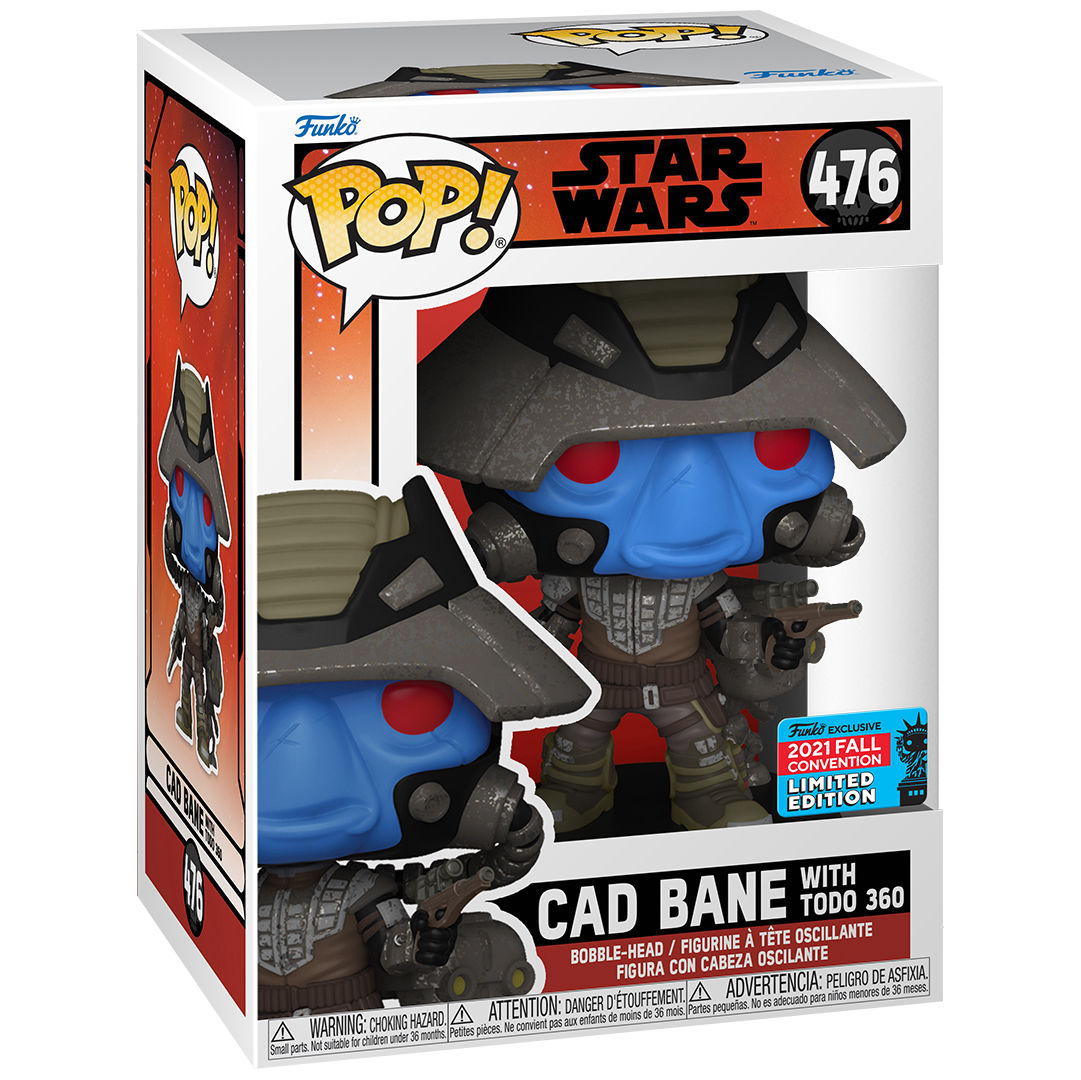 Funko Pop! Star Wars #476 - Cad Bane with Todo (2021 Fall Convention Limited Edition)