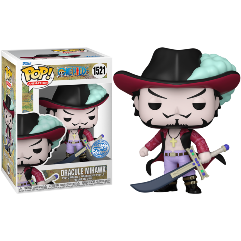 Funko pop One Piece Dracule Mihawk