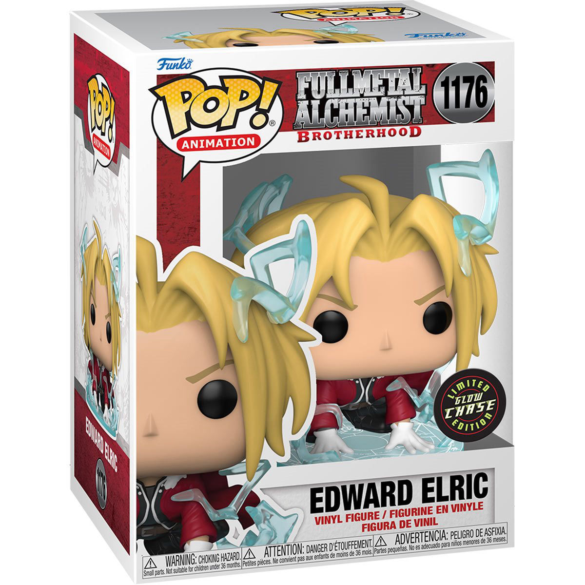 POP: FULLMETAL ALCHEMİST EDWARD ELRİC /CHASE (GLOW İN THE DARK)