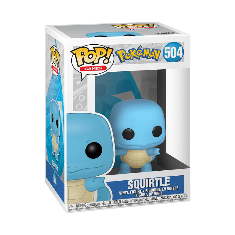 Funko Pop Games: Pokémon - Squirtle