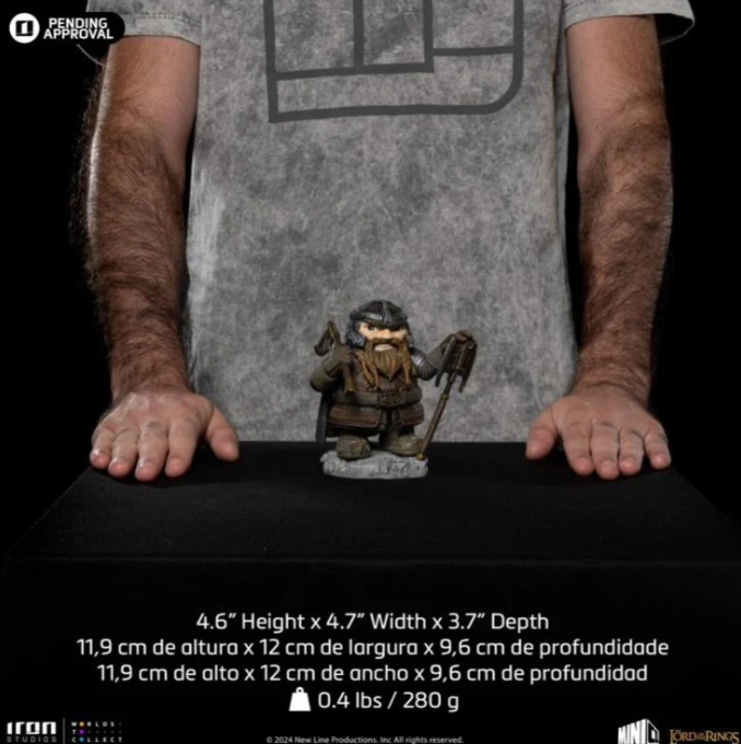 İRON STUDİO : MİNİCO - LORD OF THE RİNGS GİMLİ