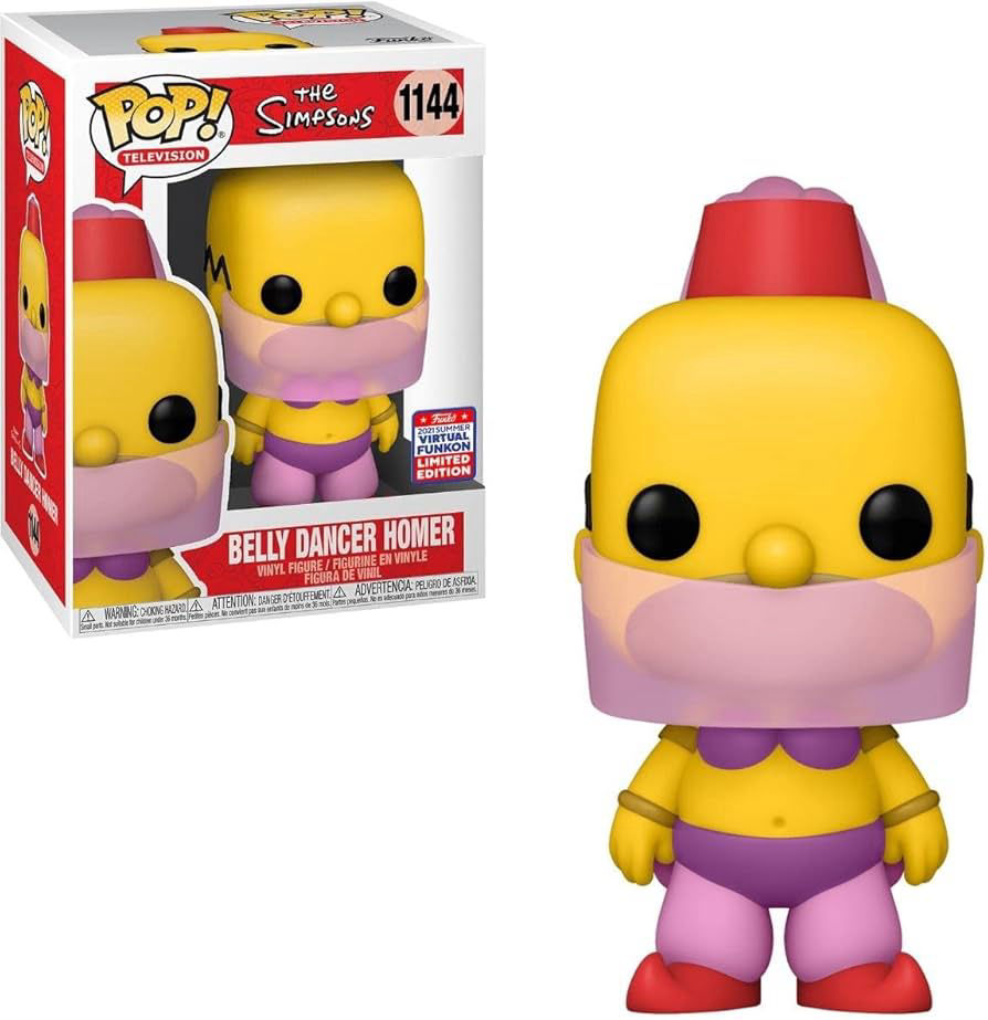 Funko Pop! The Simpsons - Belly Dancer Homer (2021 Limited Edition)