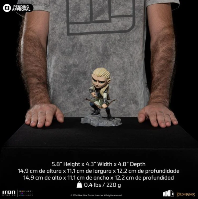 İRON STUDİO: MİNİCO - LORD OF THE RİNGS LEGOLAS