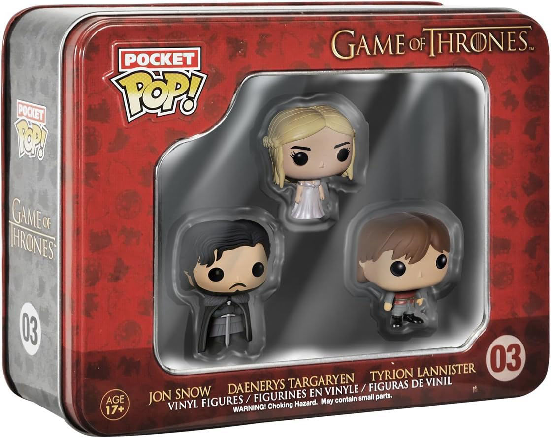 Game of Thrones - Funko Pocket Pop Pack 3 Tin