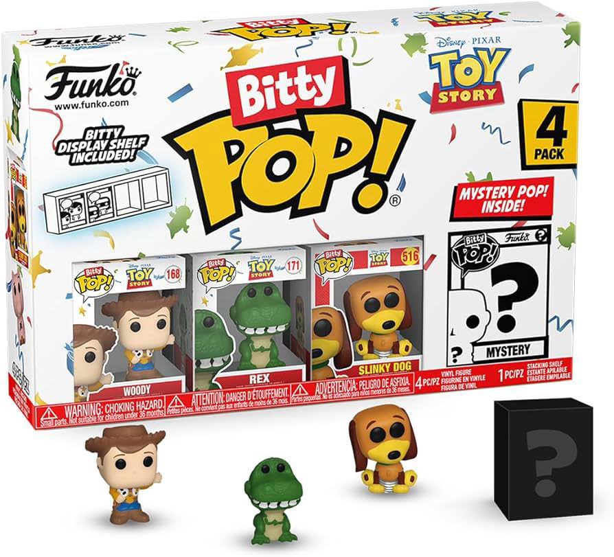 Funko Bitty Pop! Disney Toy Story – Woodys 4lü Paket