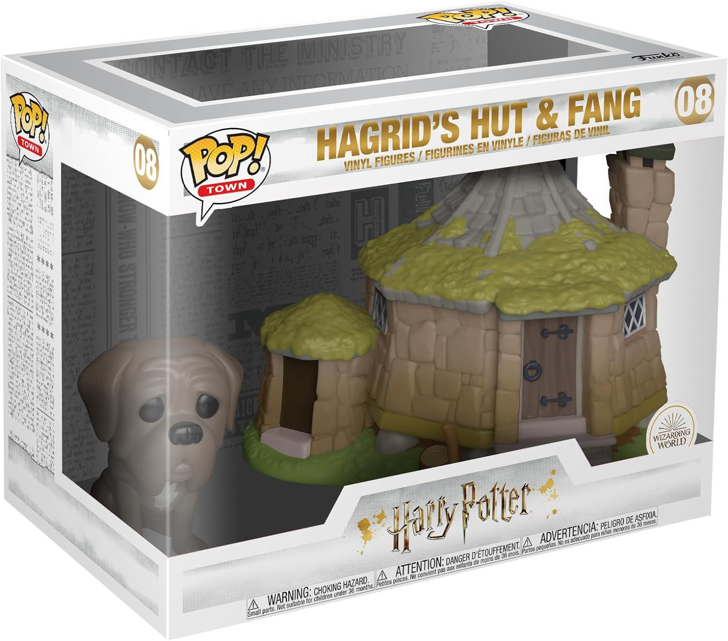 Funko Pop Deluxe: Harry Potter - Hagrid's Hut w/ Fang