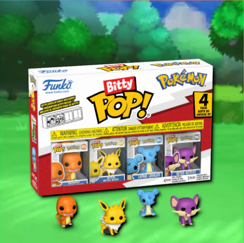 POP: BİTTY POKEMON 4 PACK ( CHARMANDER)