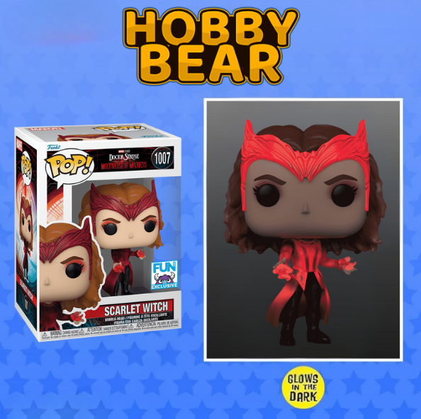 Funko Pop! Marvel - Scarlet Witch (1007) Glow-in-the-Dark