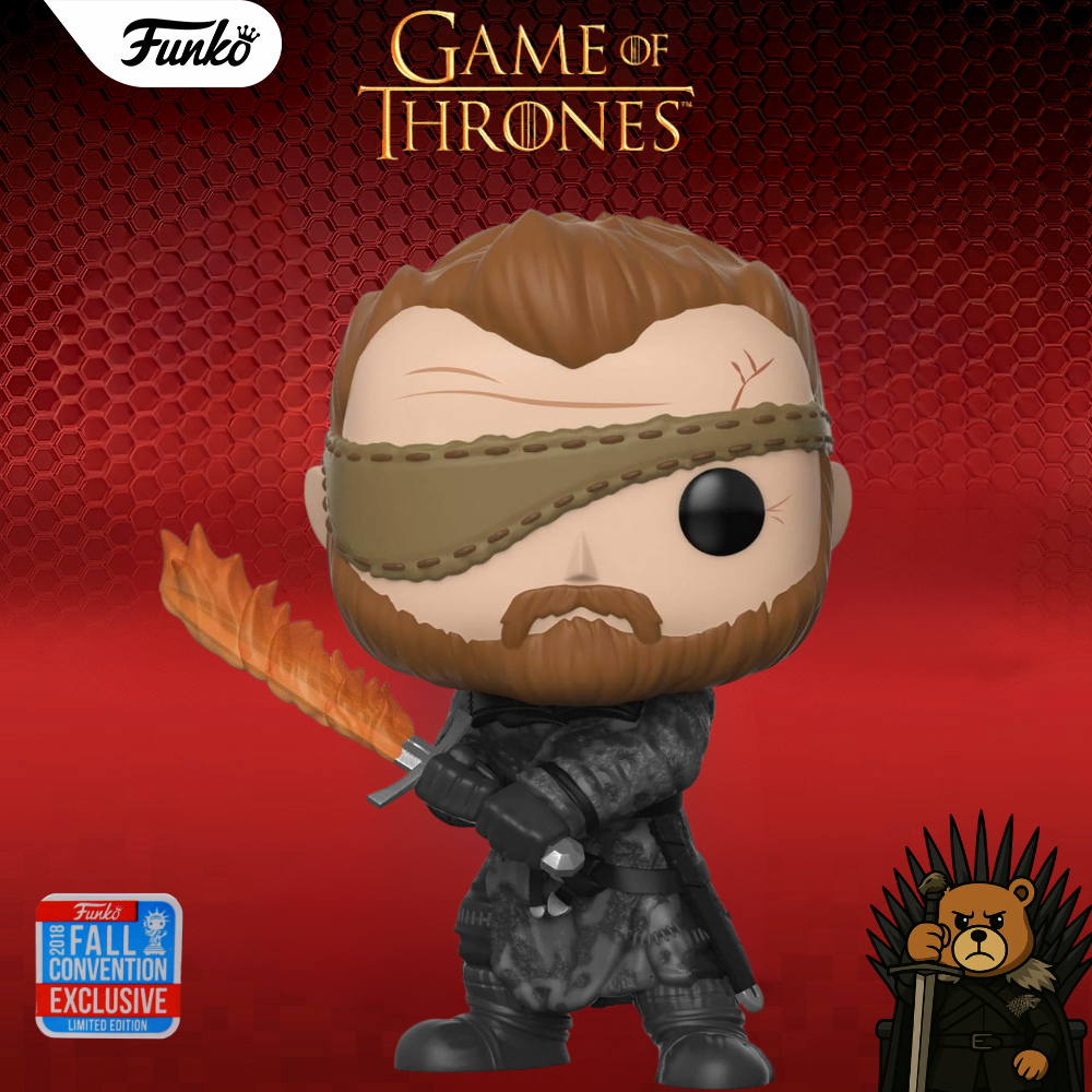 POP: Game of Thrones - Beric Dondarrion with Flame Sword 