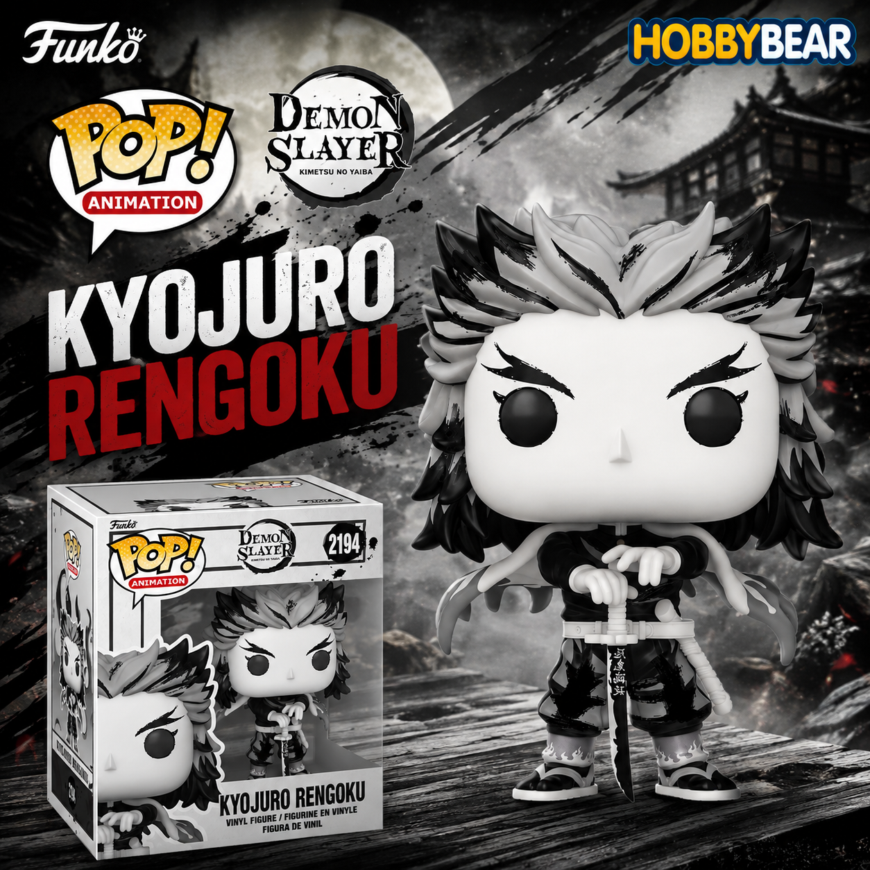 POP: Demon Slayer – Rengoku (Sumi Ink)