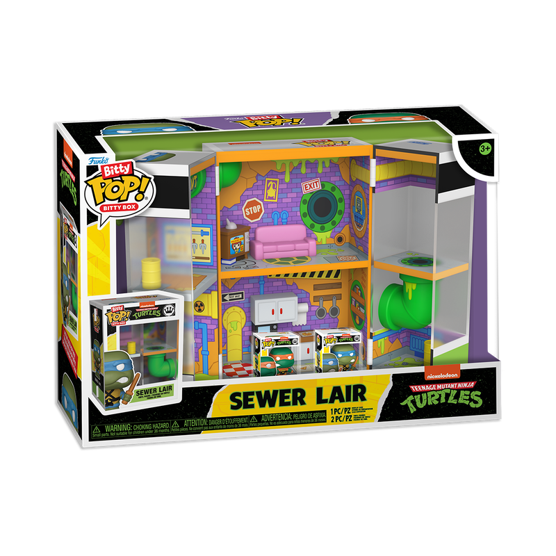 POP TMNT: Bitty Box Sewer Lair