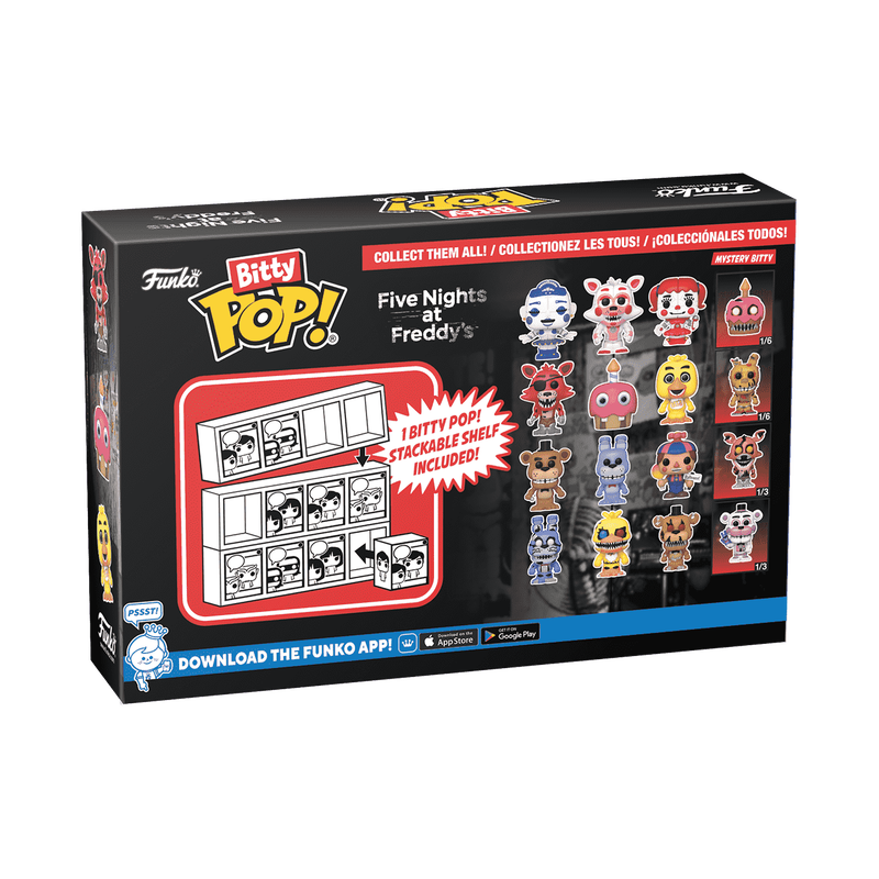 POP: BİTTY FİVE NİGHTS AT FREDDY'S ( FREDDY) 4 PACK
