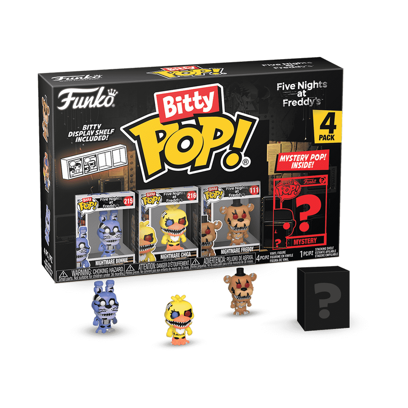 POP: Bitty Five Nights at Freddy's 4-Pack