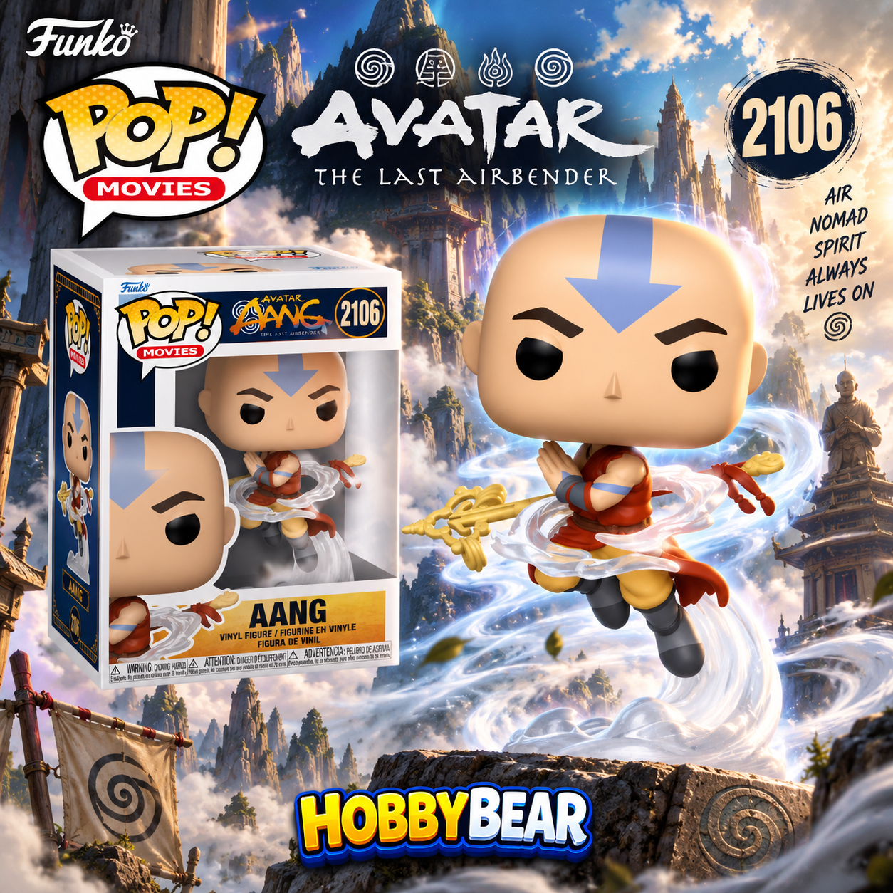 POP : AVATAR LAST AİRBENDER - AANG (2106)