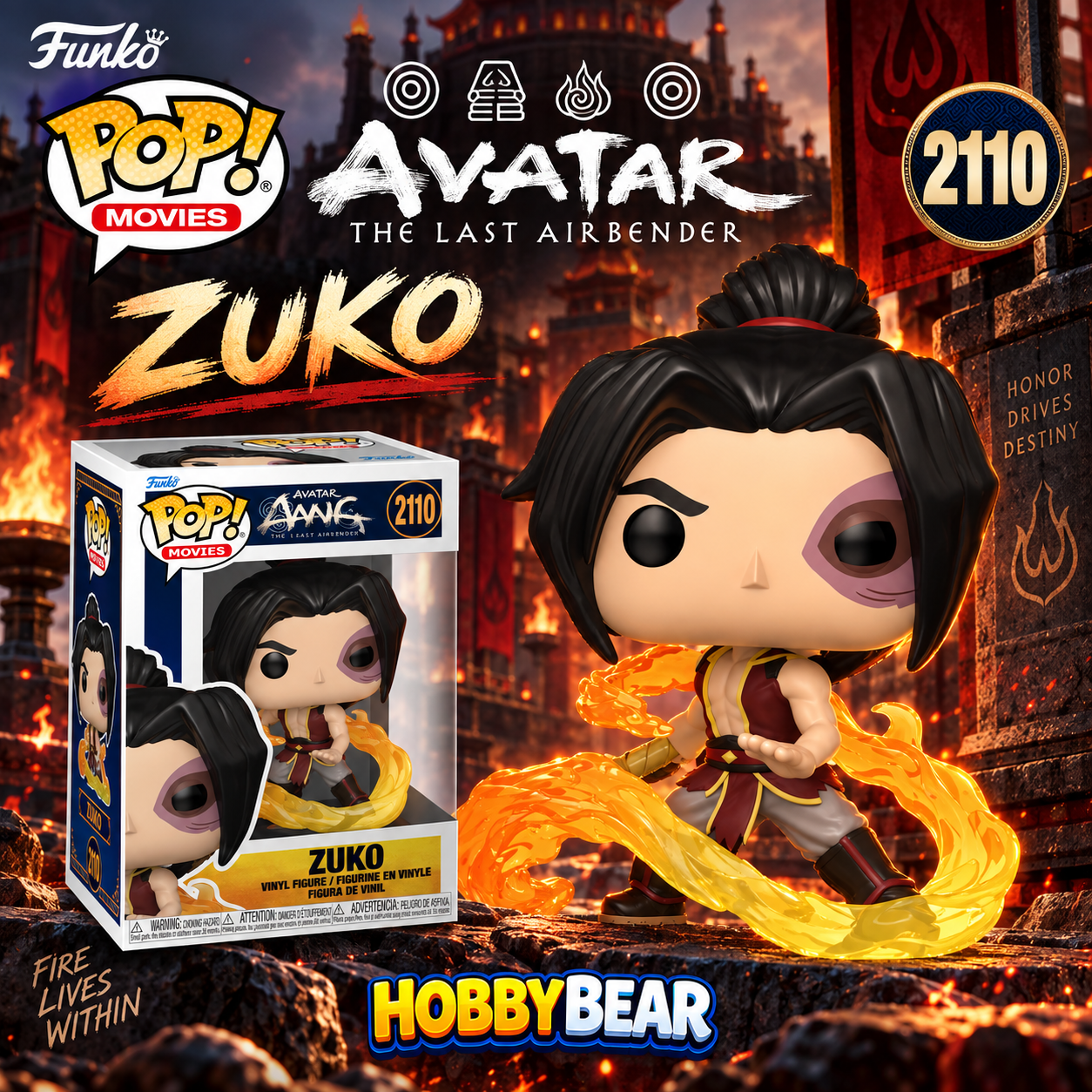 POP : AVATAR LAST AİRBENDER - ZUKO (2110)