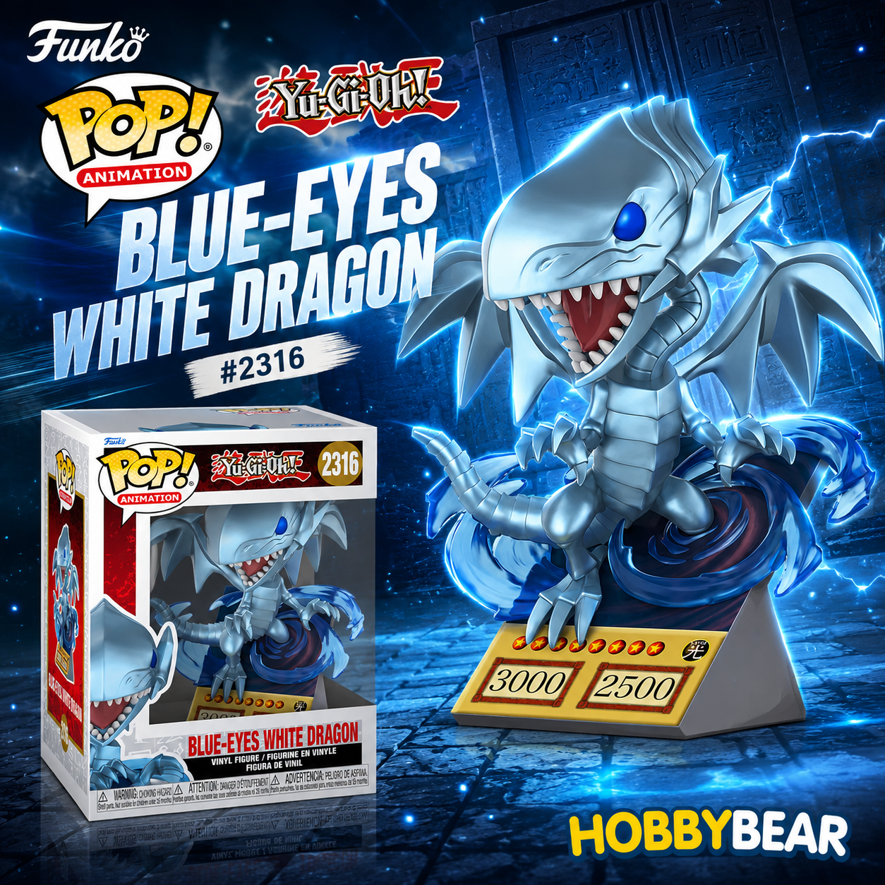 POP : Yu-Gi-Oh!  Blue-Eyes White Dragon (Premium)