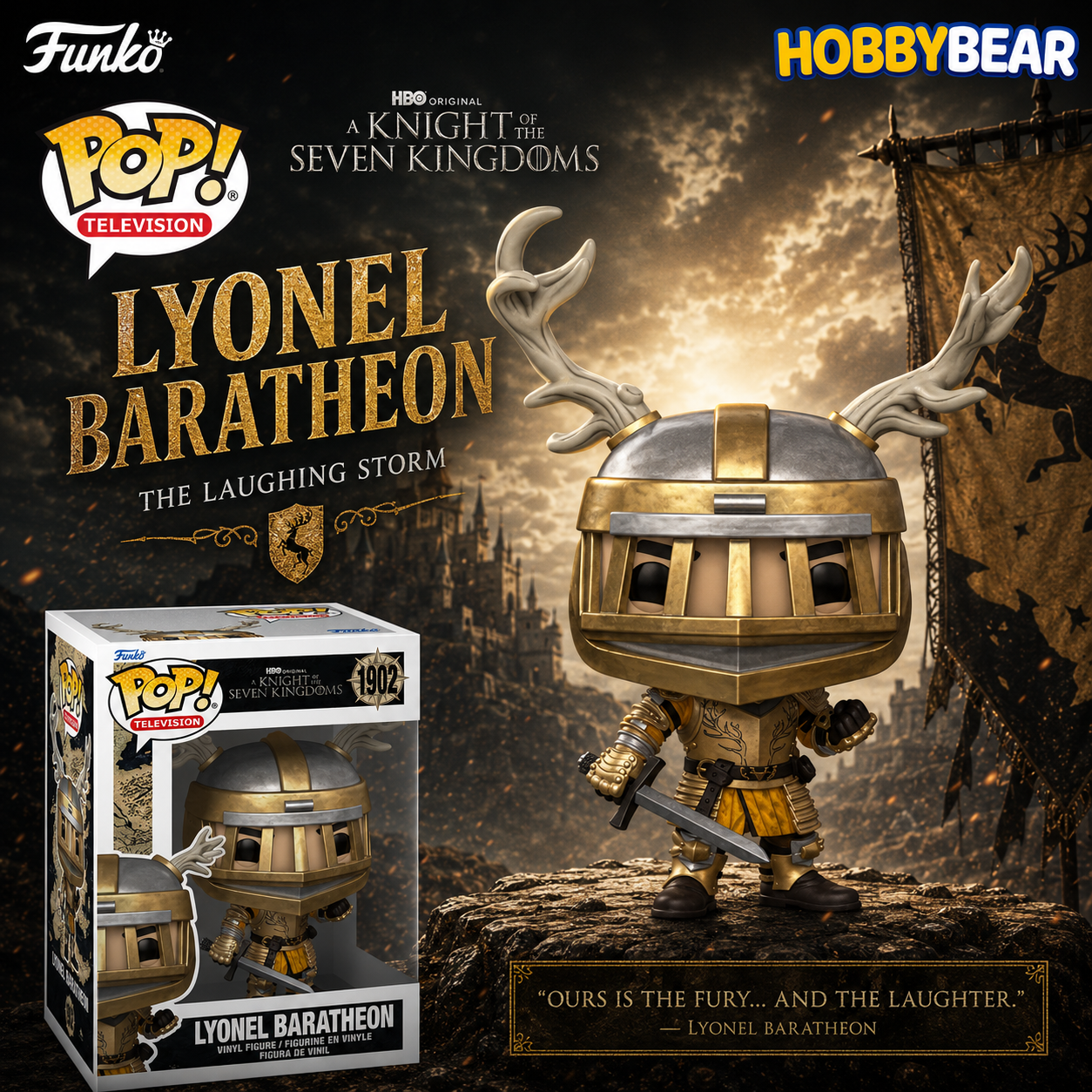POP : KNİGHT OF THE SEVEN KİNGDOMS - LYONEL BARETHEON