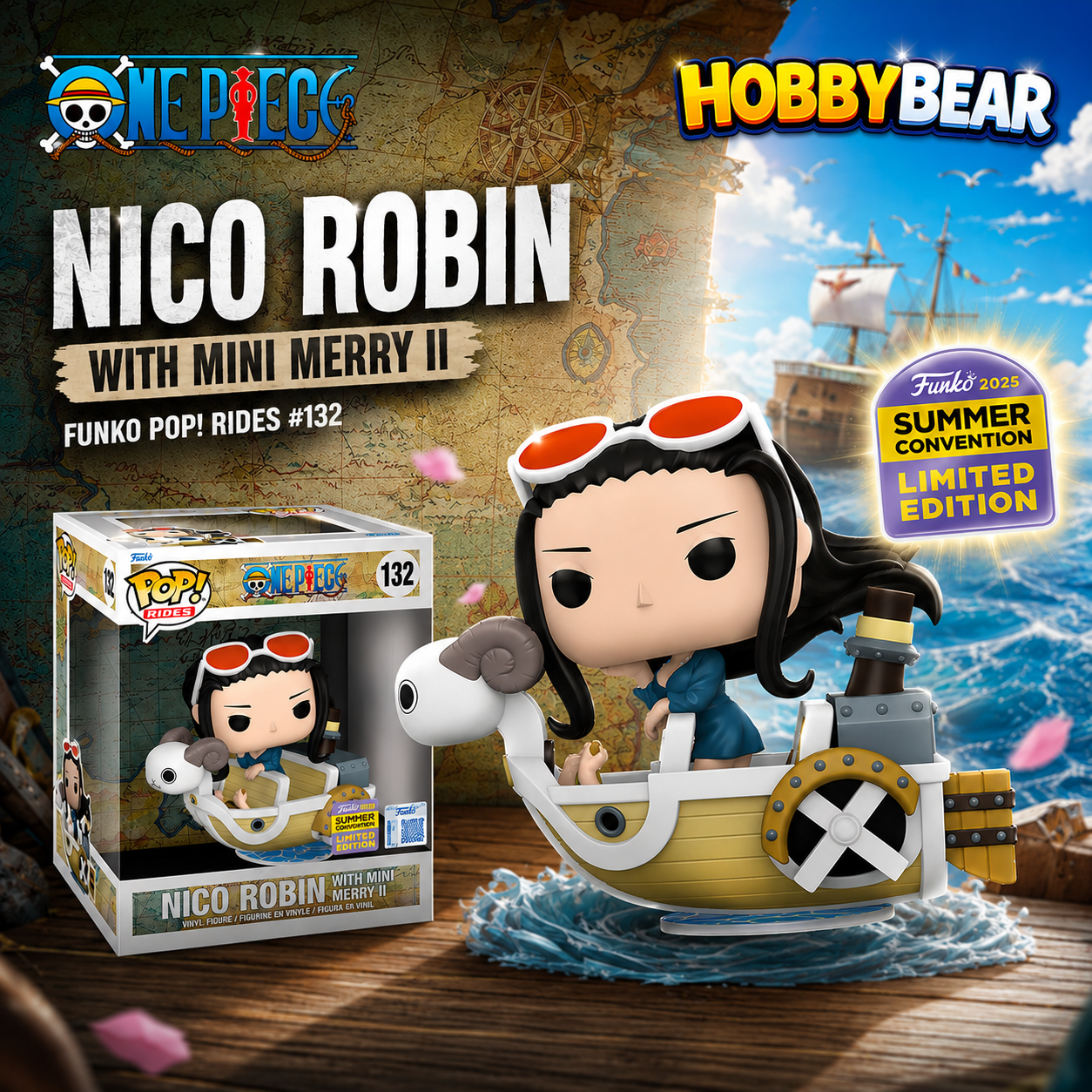 POP: ONE PİECE - Rides Deluxe Nico Robin (2025 SUMMER )