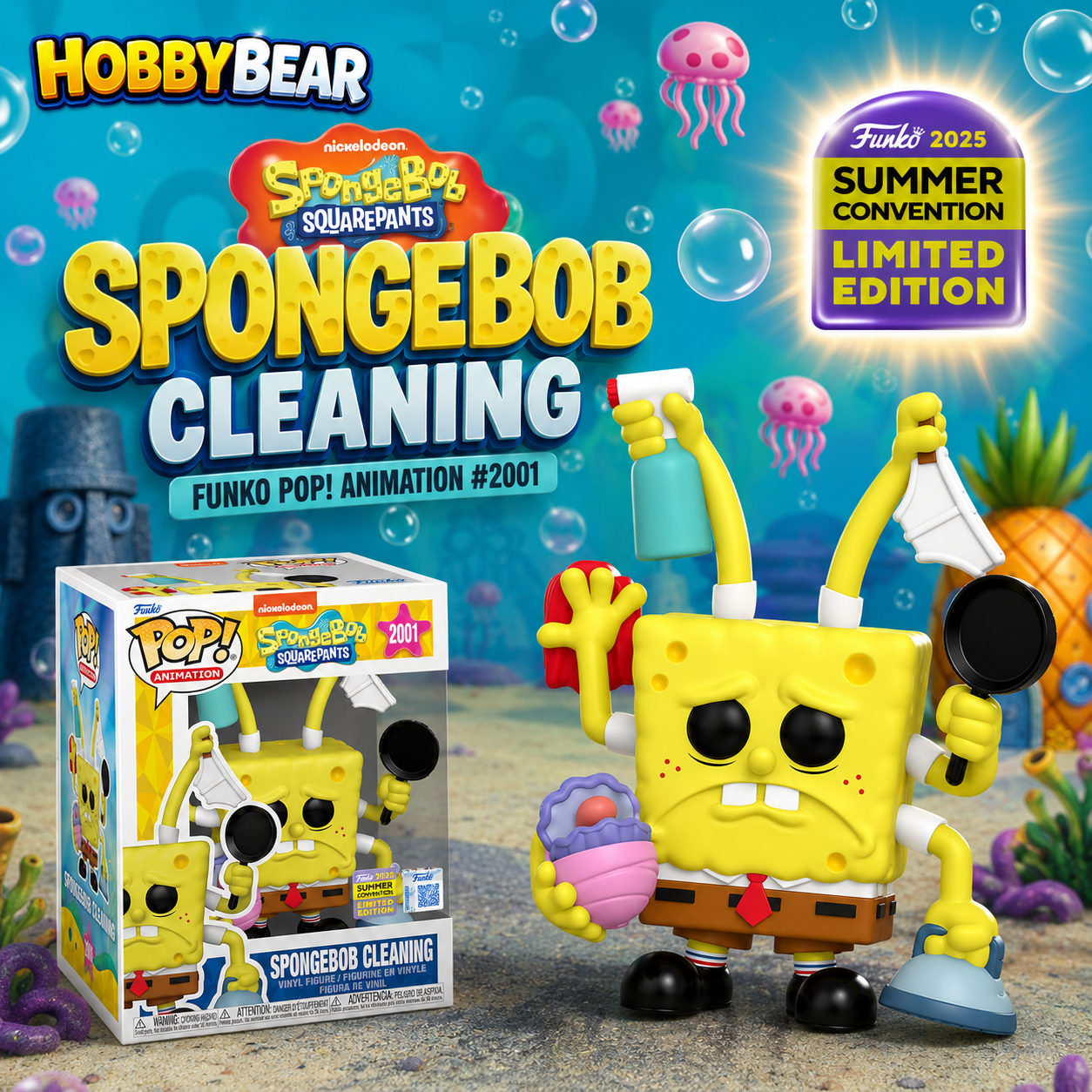 POP: Premium SpongeBob Cleaning (2025 SUMMER CONVENTİON)