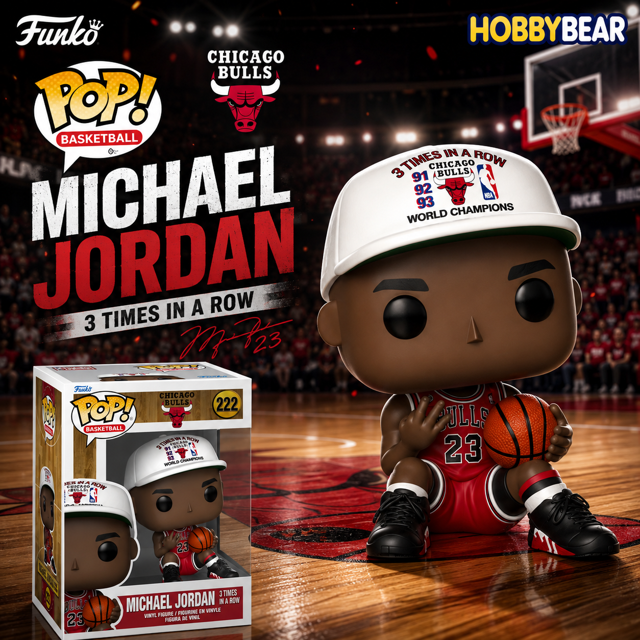 POP: Michael Jordan 3 Times in a Row