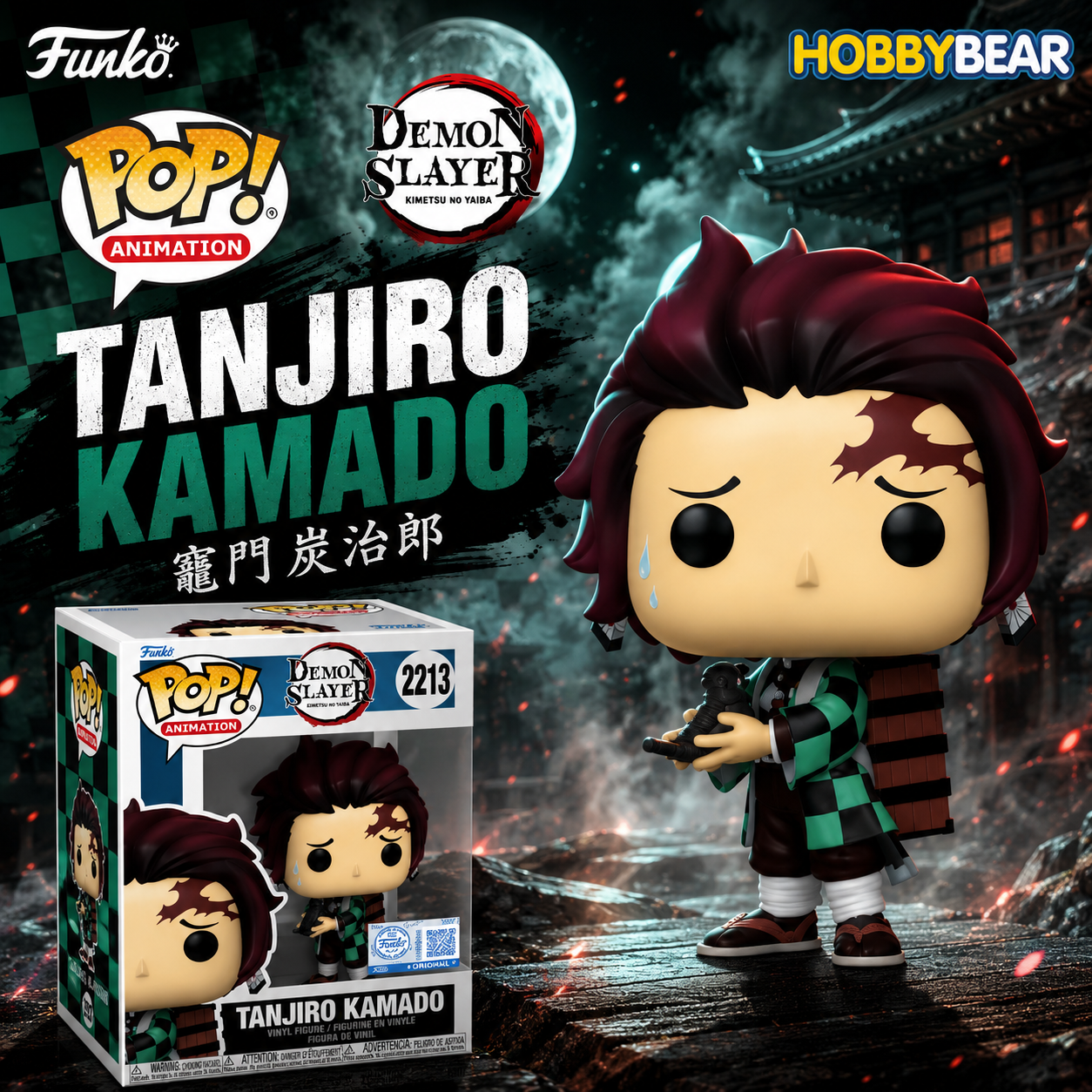 POP : Demon Slayer Tanjiro Kamado with Crow