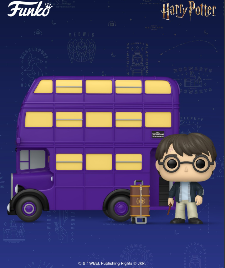 FUNKO POP HARRY POTTER WİTH KNİGHT BUS
