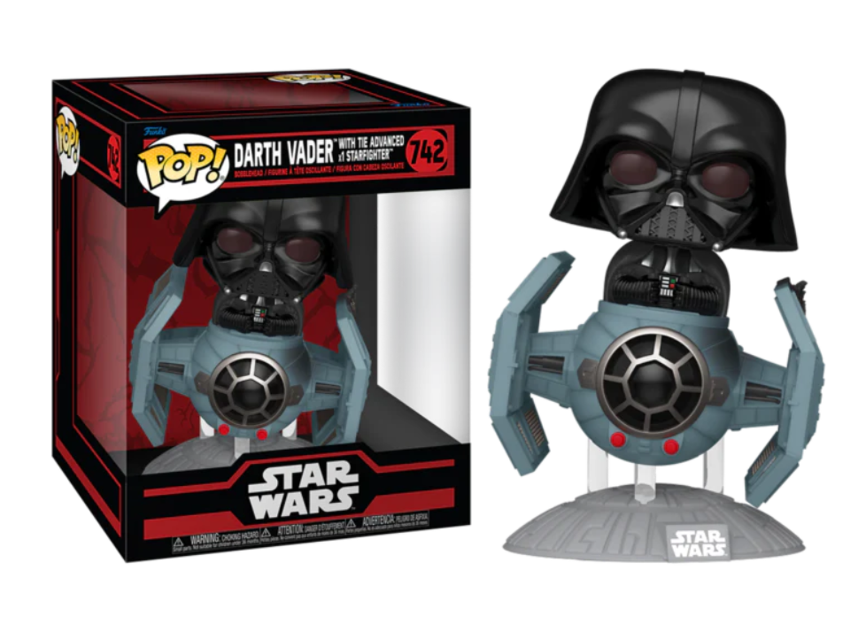 POP :Star Wars - Dark Side - Darth Vader with Starfighter