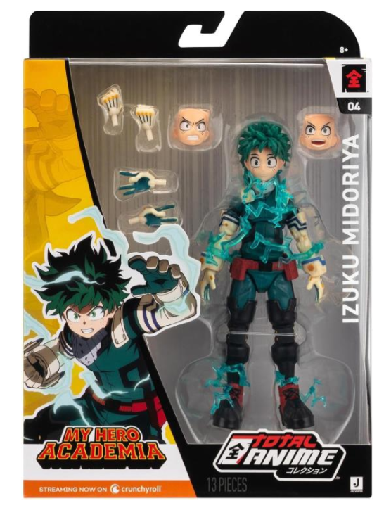 Total Anime : My Hero Academia - Izuku Midoriya Action Figure
