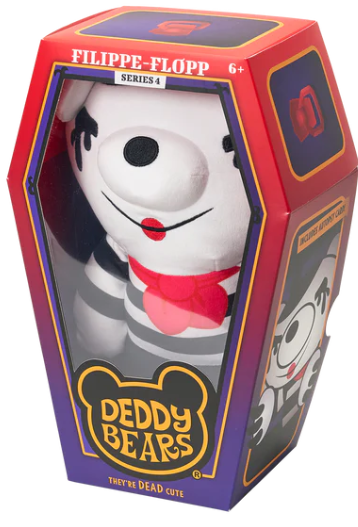 Deddy Bears : Filippe-Flopp - Tabut İçinde Büyük Boy 30cm Peluş  (Series 4)