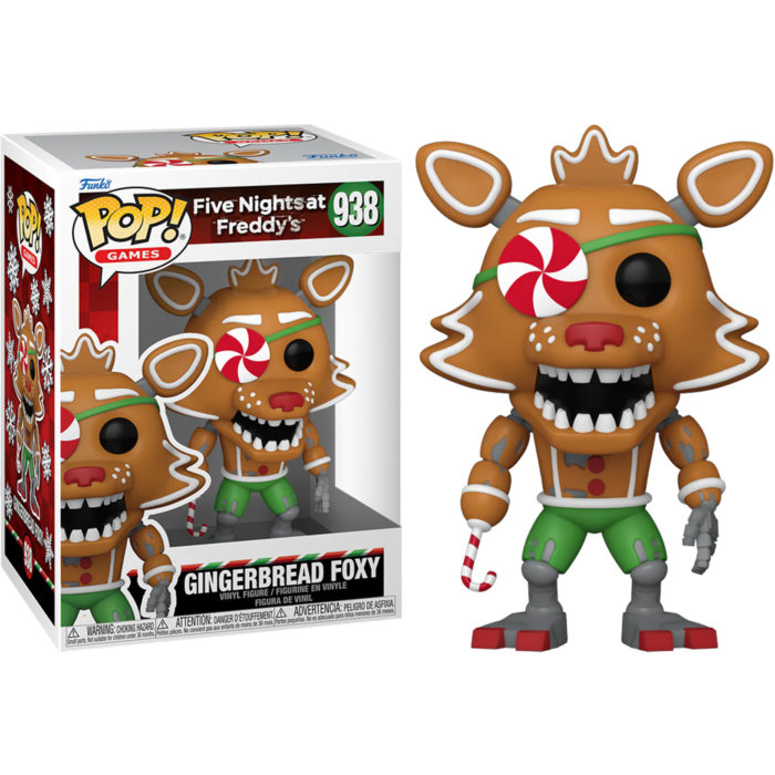 POP: Five Nights at Freddy's - Holiday Gingerbread Foxy 