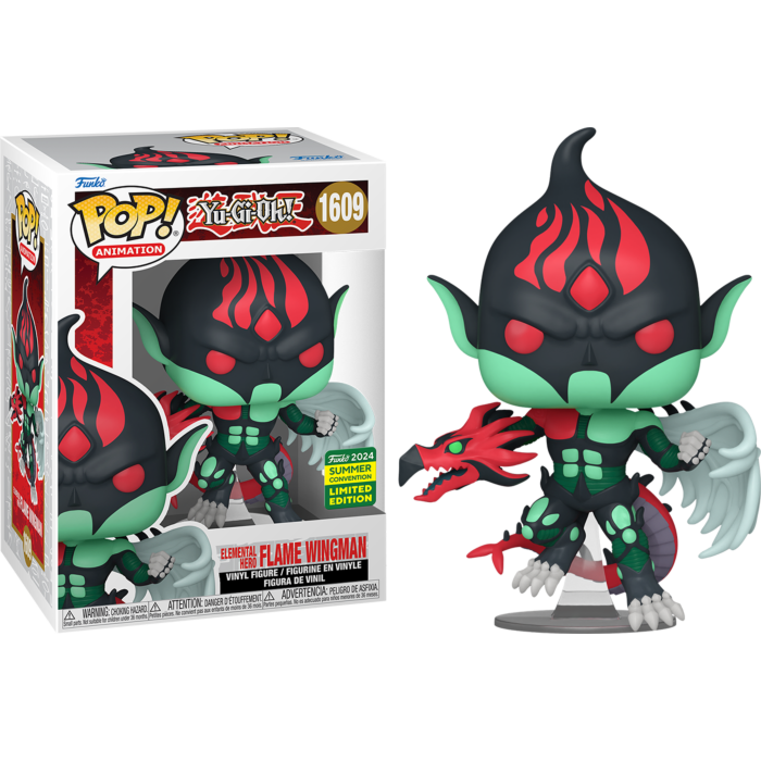 Funko Pop : Yu-Gi-Oh! - Elemental Hero Flame Wingman(2024 Summer Convention Exclusive)