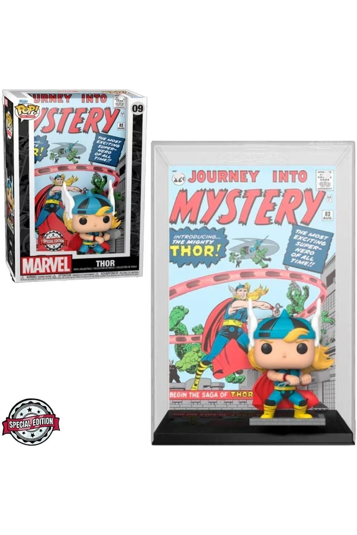 Funko Pop Comic Covers: Marvel - Thor Figürü No:09