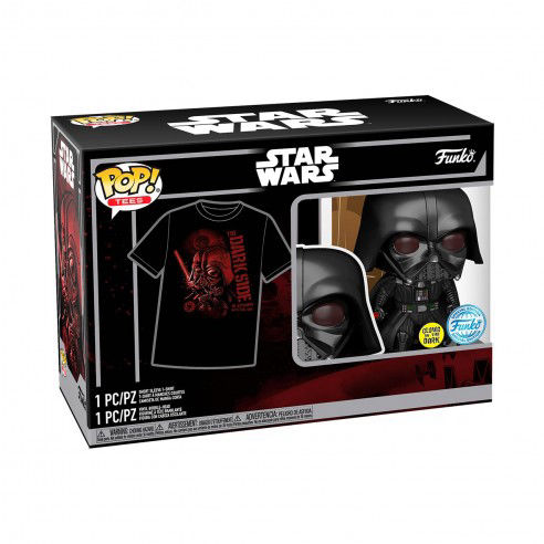POP: STAR WARS DARTH VADER GLOW / T-SHİRT BOX