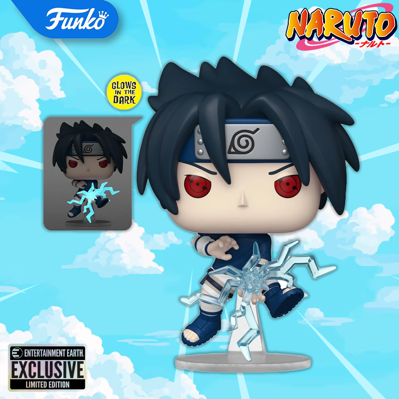POP: Animation Naruto - Sasuke  (glows İn The Dark) 