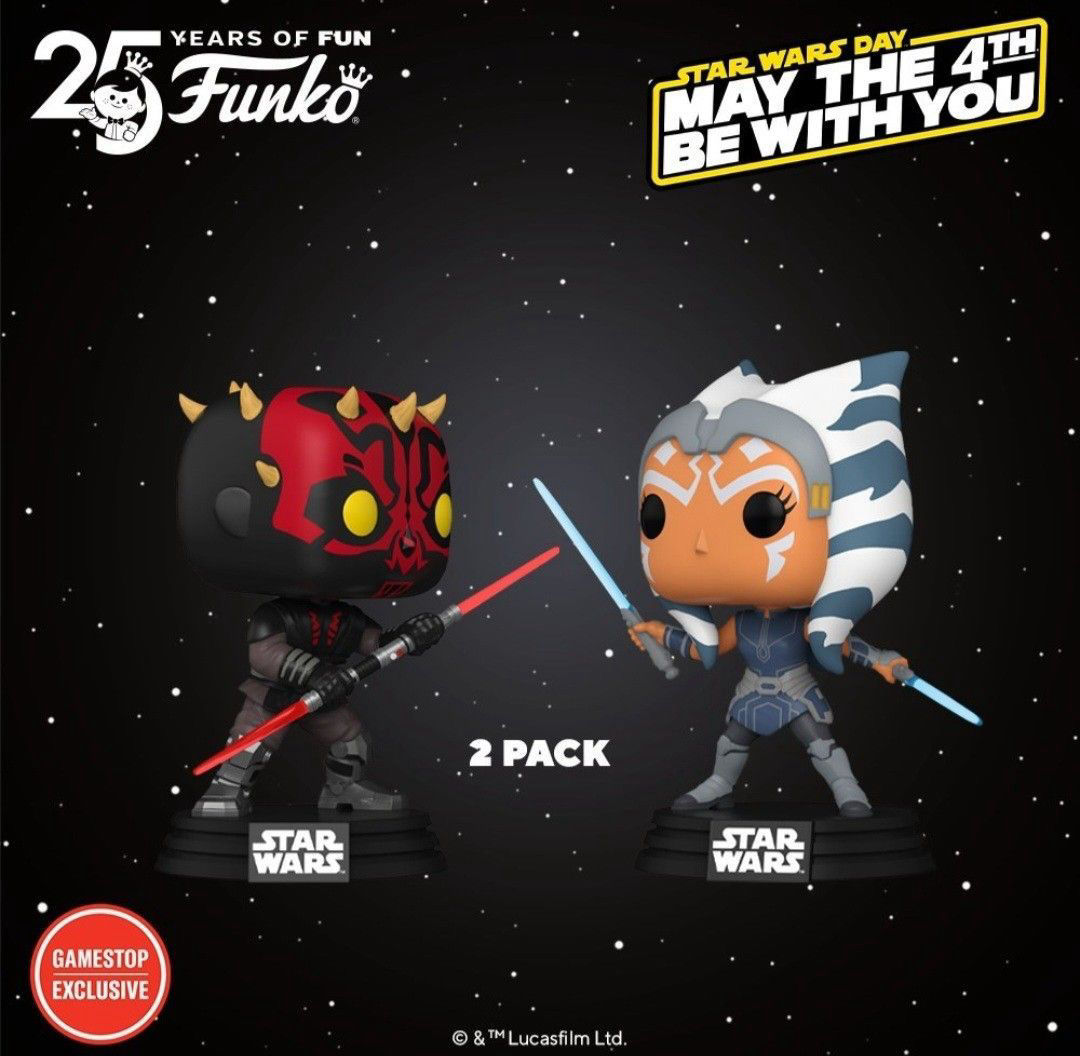 POP: Star Wars Darth Maul vs. Ahsoka Tano