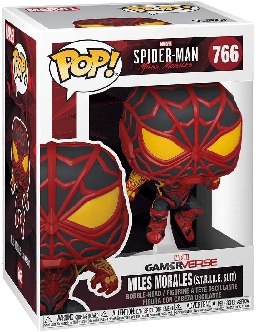 Funko Pop: Spider-Man - Miles Morales (Strike Suit) 766