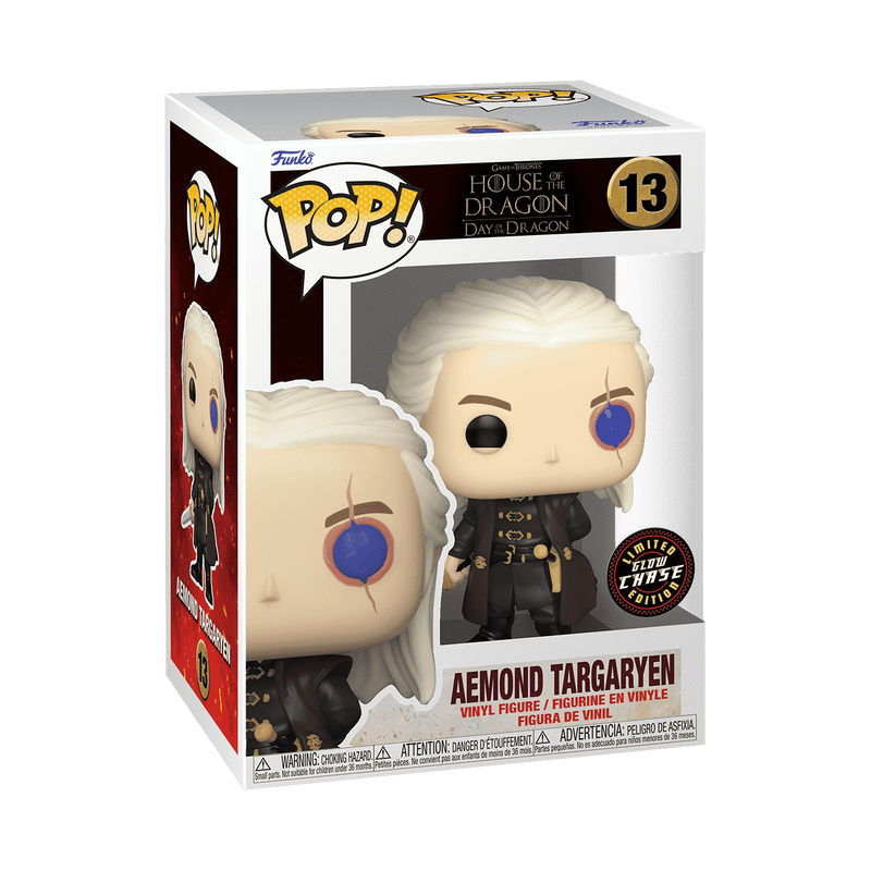 POP: HOUSE OF THE DRAGON  Aemond Targaryen /CHASE GLOW