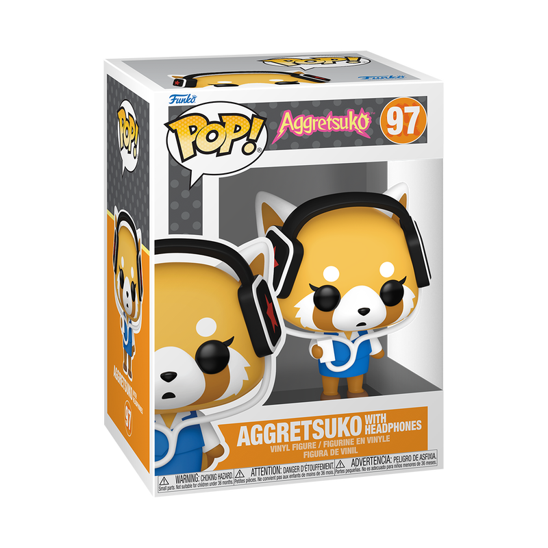 POP: Aggretsuko with Headphones