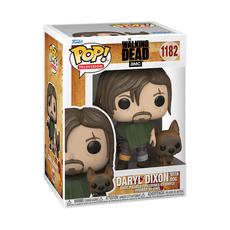 POP: THE WALKİNG DEAD Daryl Dixon with Dog