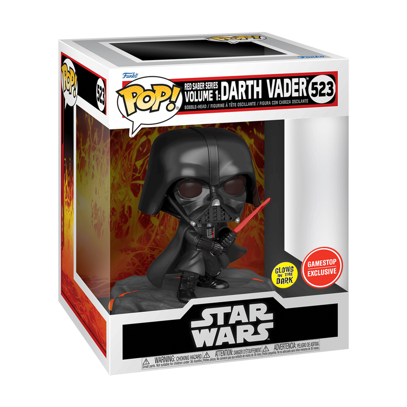 Funko Pop! Star Wars: Darth Vader Deluxe (Glow in the Dark)