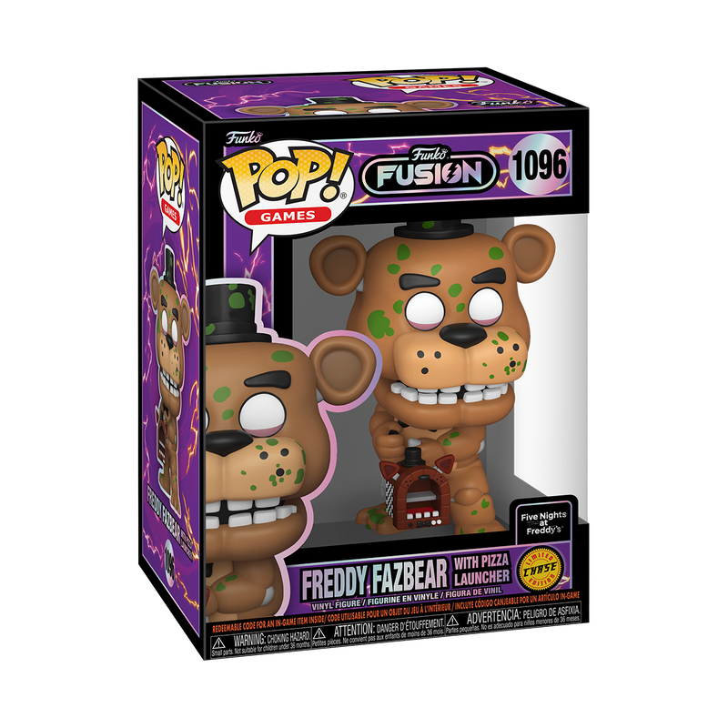 POP: FREDDY FAZBEAR WİTH PİZZA LAUNCHER ( CHASE) 