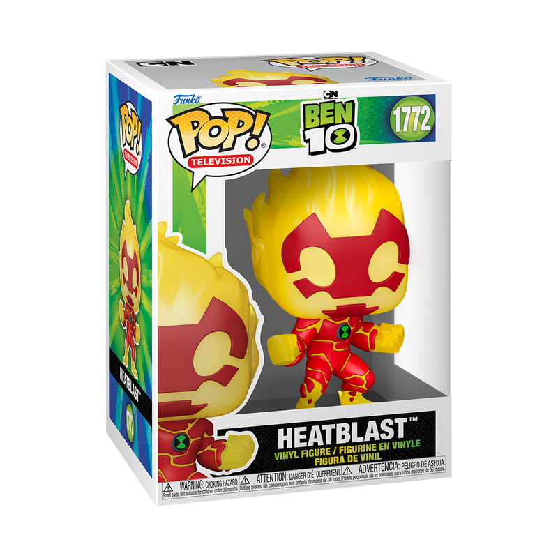 POP : Ben 10 - Heatblast