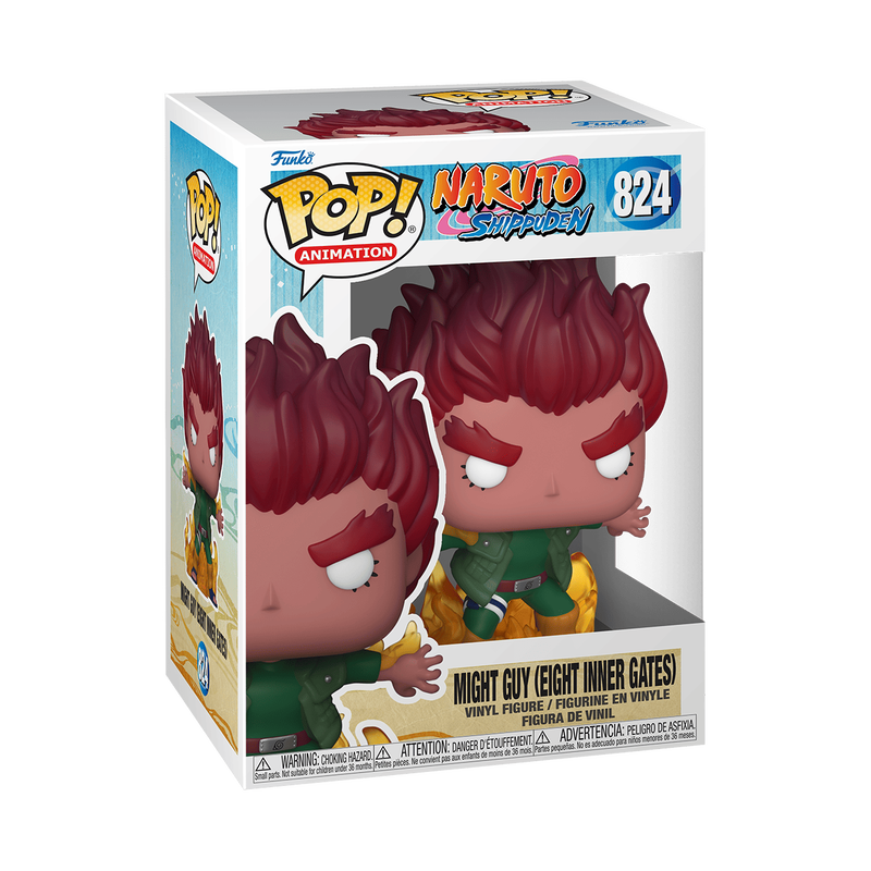 Funko Pop Animation: Naruto Shippuden - Mighty Guy (eight Inner Gates) No:824