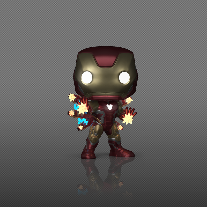 POP: MARVEL  Iron Man (Glow)- PLUS