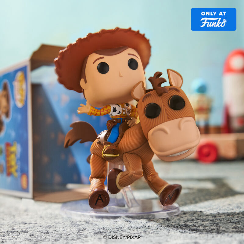 POP : TOY STORY - WOODY ON BULLSEYE ( DELUXE )