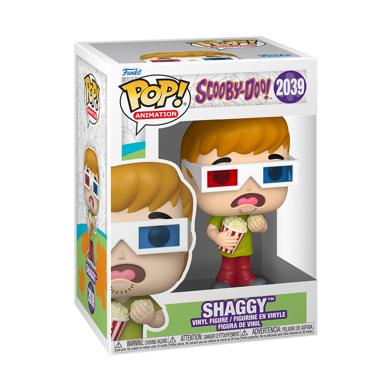 POP: SCOOBY- DOO Shaggy with 3D Glasses