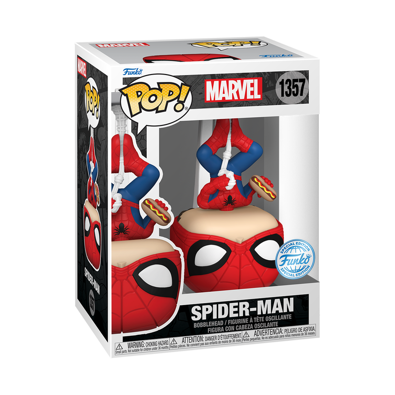 POP: SPIDERMAN WITH HOT DOG